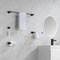 Kibi Cubic 5 - Piece Bathroom Hardware Set C-KBA15-5MB - alternate 7